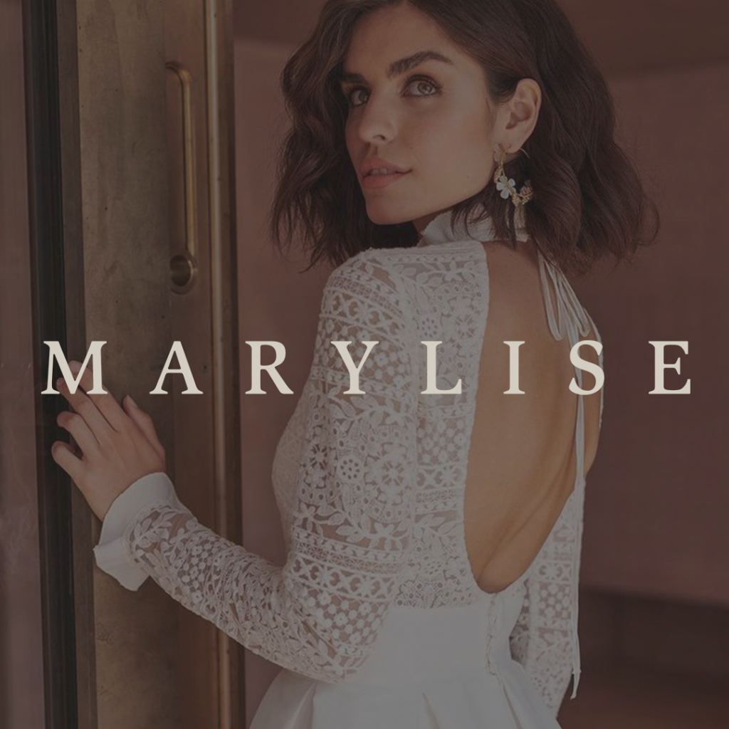 Designed with passion in Belgium. Made with love in Portugal. Marylise has specialized for decades in the design and production of high-quality wedding dresses.